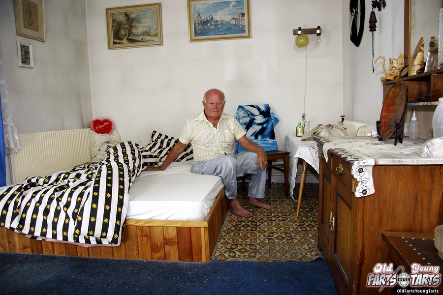 Old men fucking young girls. Horny grandpa  - XXX Dessert - Picture 1