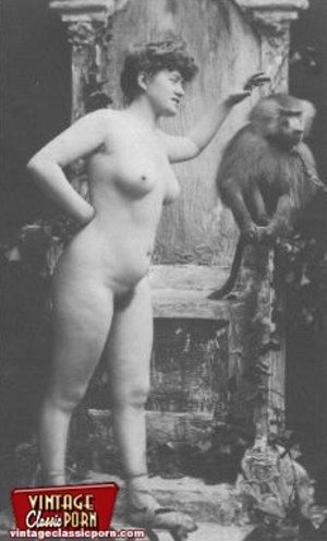 Classic pussy. Naughty vintage ladies po - Picture 4