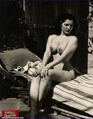 Vintage classic porn. Sexy vintage ladie - Picture 2
