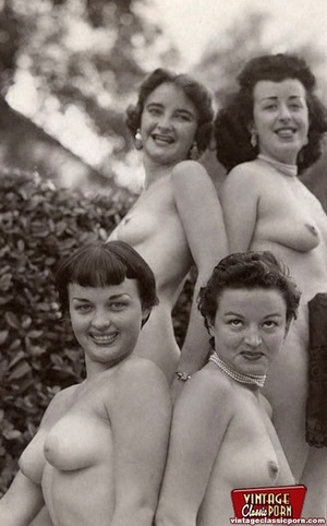 Hairy porn. Vintage fourties outdoor hot - Picture 9