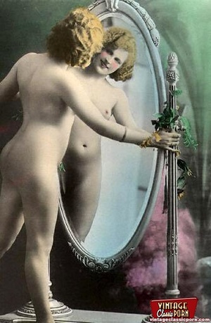 Retro xxx porn. Vintage color tints nake - Picture 1