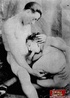 Perfect hairy pussy. Ladies from the thirties sucking some mean cock at