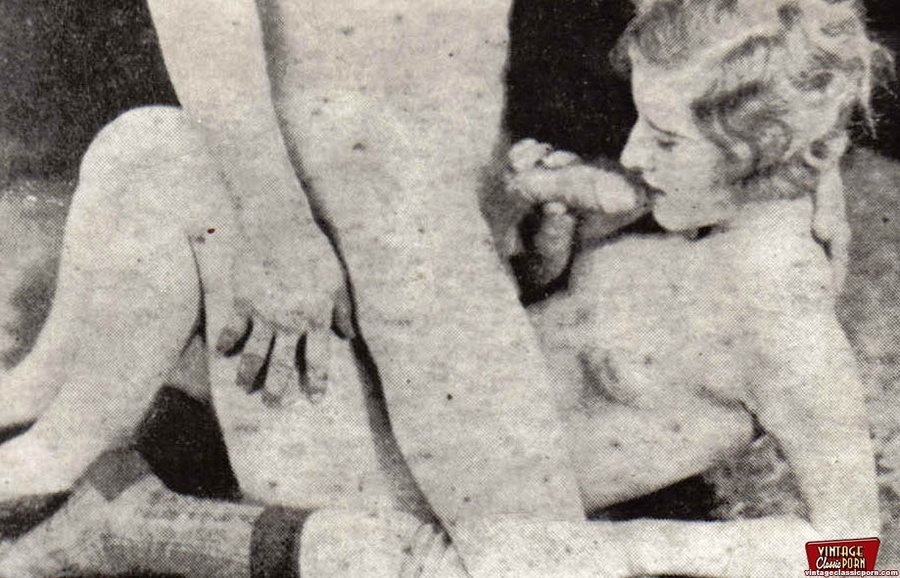 Perfect hairy pussy. Ladies from the thirti - XXX Dessert - Picture 10