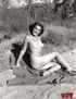 Retro porn. Several vintage girls showing it all on the naked beach.