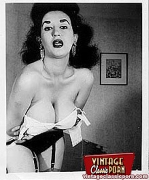 Busty Old Porn - Old porn. Some very hot busty naked vintage babe from th ...