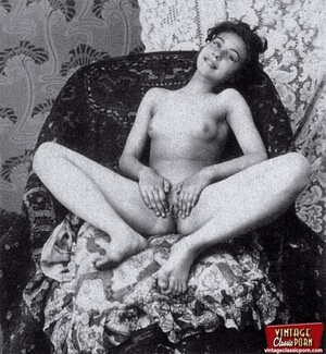 Retro pussy. Several vintage teenagers s - Picture 6