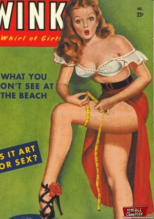 Classic retro porn. Several erotic vintage magazine cove ...