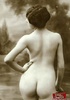 Classic porn. Vintage pictures of perfectly curved and rounded bottoms.