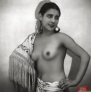 Vintage pornography. Ethnic vintage ladi - Picture 4