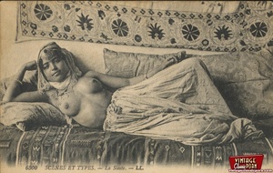 Vintage pornography. Ethnic vintage ladi - Picture 8