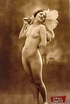 Hairy babes. Full frontal vintage nudity chicks posing in the thirties.