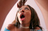 Deepthroat. Black porn star gets her face blasted by spoodge.