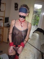 Bdsm sex. Tied up gagged for pleasure. - Picture 10
