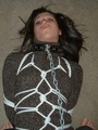 Bondage sex. Girlfriend is bound and - Picture 5