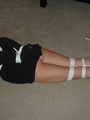 Bondage sex. Girlfriend is bound and - Picture 8
