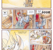 Bdsm art. Ship is attacked by pirates.