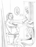 Sex slave comics. Very kinky and bizarre drawings.