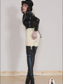 Femdom slave. Lady sonia in long boots. - Picture 8