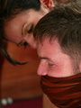 Femdom strapon. Men in pain. - Picture 14