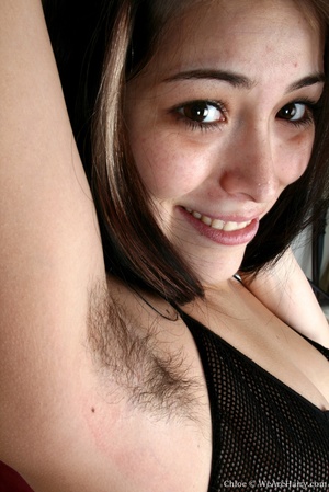 Sexy hairy. Sensational young model Chlo - XXX Dessert - Picture 3