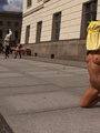 Publicsex. European beauty is stripped - Picture 2