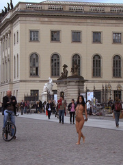 Publicsex. European beauty is stripped naked - Unique Bondage - Pic 3