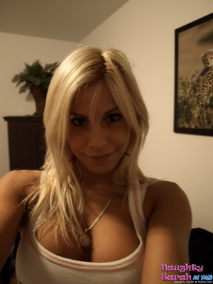 Blonde porno. In this Naughty Sarah vide - XXX Dessert - Picture 7