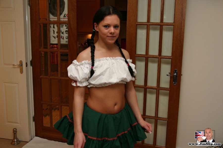 Sexy nylon. Dirty British slut boned hard b - XXX Dessert - Picture 1