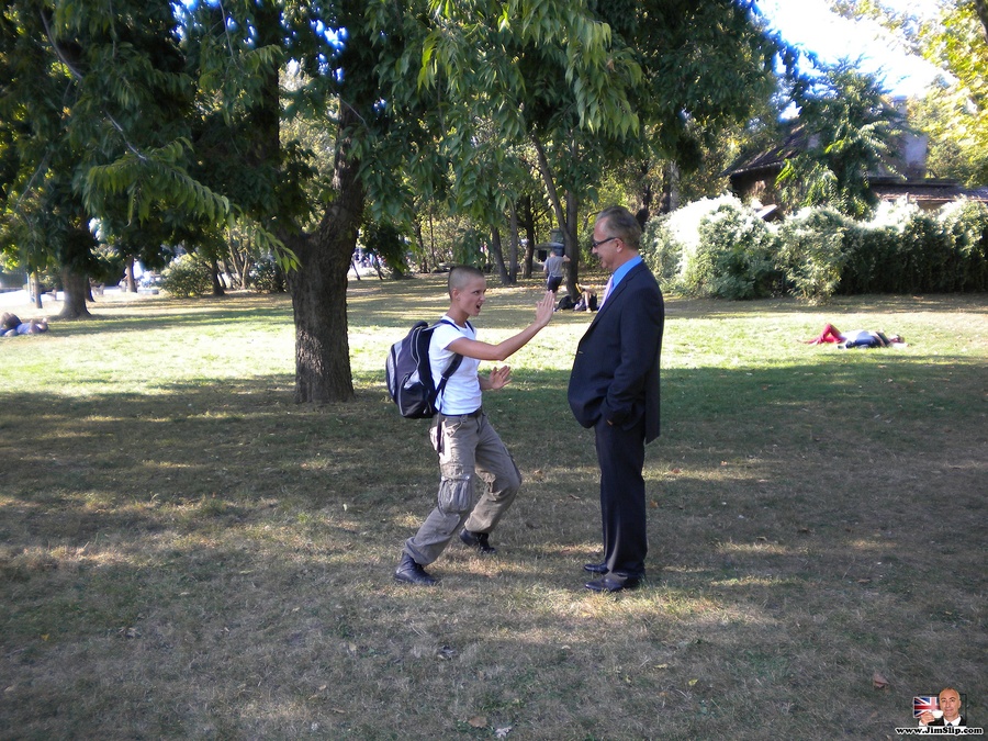 Nylon porno. Bald sexy british UK slut bang - XXX Dessert - Picture 3