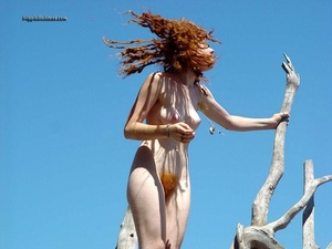 Teen xxx. Naked Redhead Hippie girls sho - Picture 13