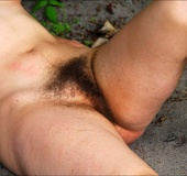 Hairy pussy cuties. Mature, Hairy Hippie with very full bush/treasure