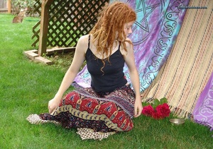 Young 18 teen. Hairy Red dreadlock haire - XXX Dessert - Picture 1