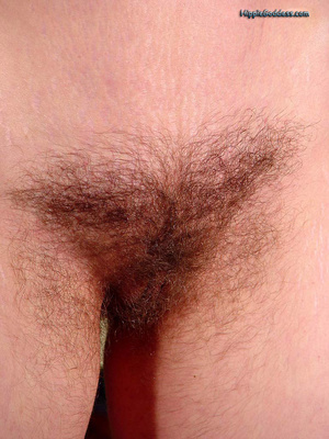 Hairypussy. Long haired hippie girl with - XXX Dessert - Picture 9