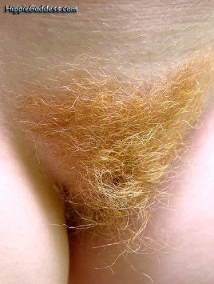 Hairy gallery. Naked Redhead Hippie girl - XXX Dessert - Picture 2