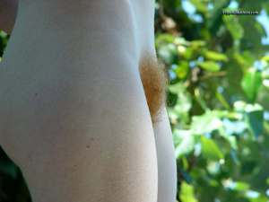Horny hairy pussy. Young, Red haired, dr - Picture 8