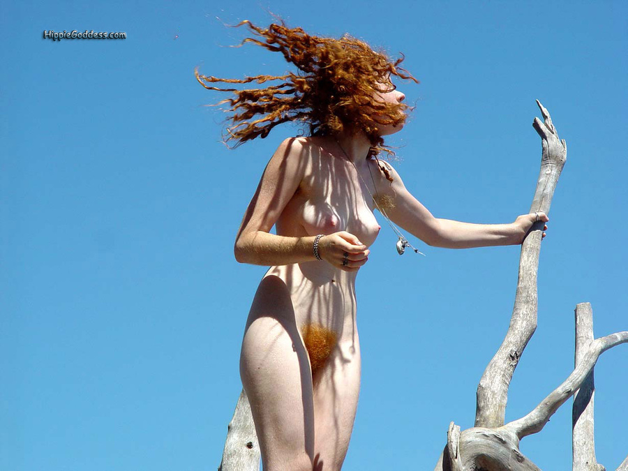 Horny hairy pussy. Young, Red haired, dread - XXX Dessert - Picture 14