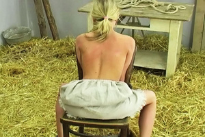 Spanked bottoms. Watch Karin get whipped - Picture 8