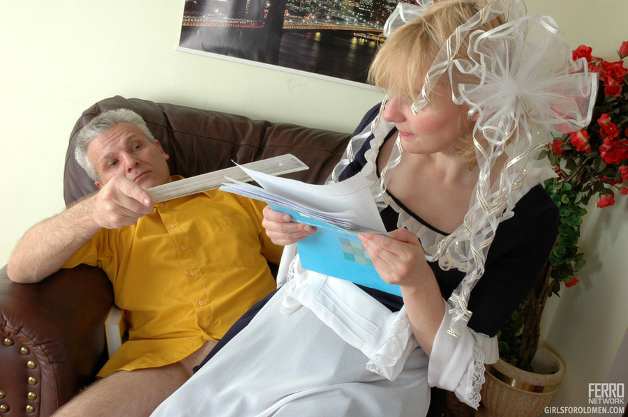 Old young love. Ponytailed coed spanked and - XXX Dessert - Picture 20