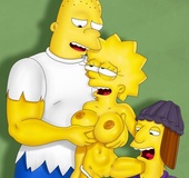Sex starving cartoon milfs spreading wide and gonna masturbate.