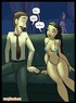 Toon sex comics. Richard came to strip club to have some fun!