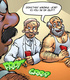 Adult comic. Men playing poker, and may not only..