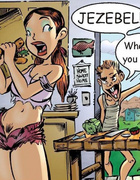 Toon sex comics. Who da fuck you thank you's.