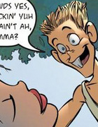 Erotic comics. Come on! Fuck me cussin! Don't stop!