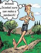 Sexy comics. I's going to stick my big'ol cock in jour sweet cunt Aunti!