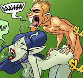 Adult cartoon. Wat if she gits preg'nit n' has them 'bominations?