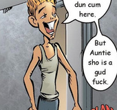 Nude cartoon. Oral sex games Young people.