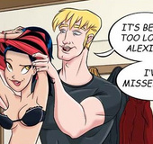 Adult comix. AWW, Jesse you're so sweet.