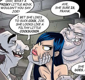 Sexcartoon. Come on babby, suckle on papa's cock!