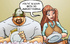 Comics for adults. Maid wants to fuck Big, manly, muscular guy.
