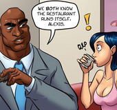 Adult comic toons. Anime girl having a big ass and nice tits!